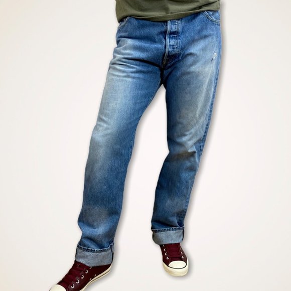 levis 501 zipper fly jeans